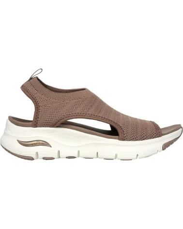 Sandalias-De-Mujer-SKECHERS-CUNAS-119346-MUJER-MARRON-MARRóN