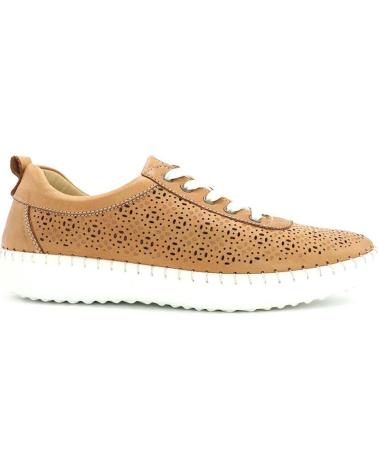 Zapatos de Mujer ERASE BLUCHER CALADO 030 167 CUERO