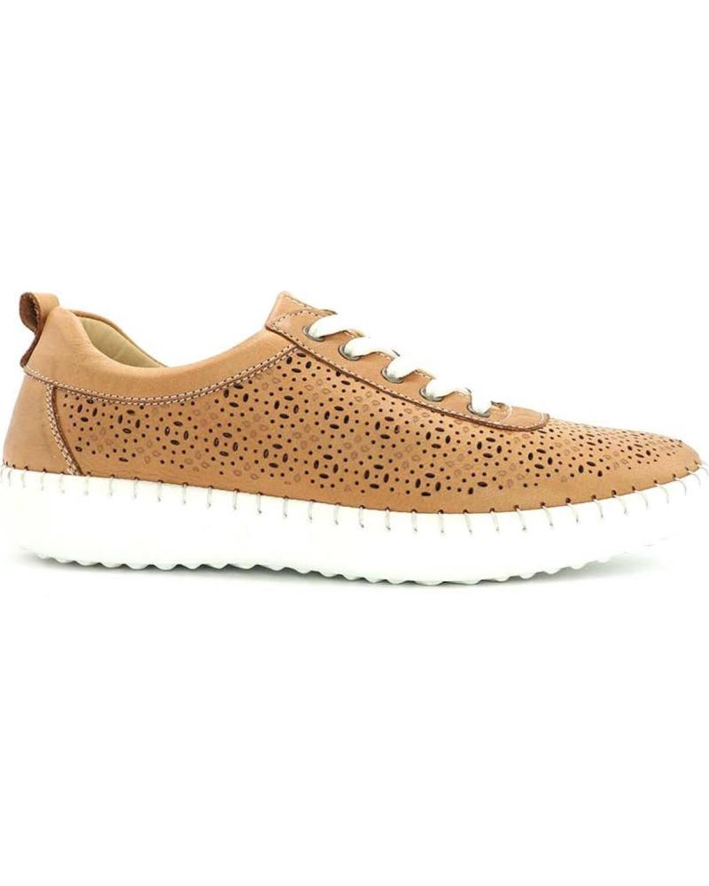 Zapatos de Mujer ERASE BLUCHER CALADO 030 167 CUERO
