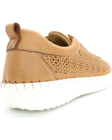 Zapatos de Mujer ERASE BLUCHER CALADO 030 167 CUERO
