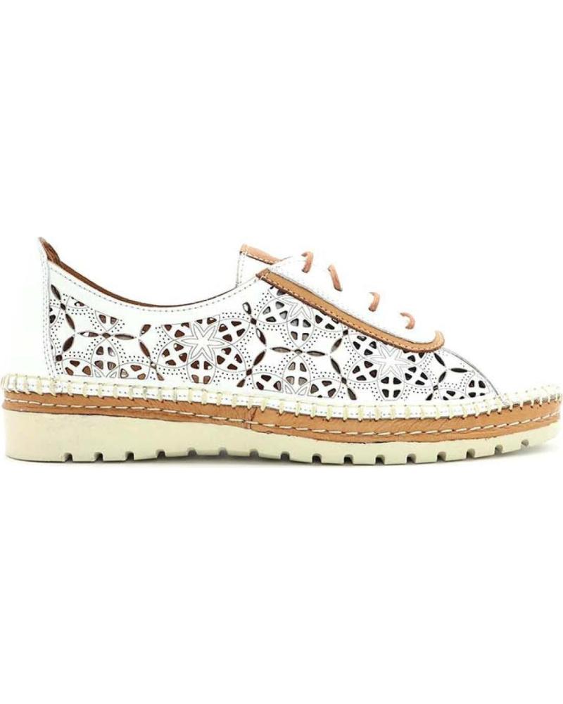 Chaussures pour Femme ERASE INGLES CALADO 016102 BLANCO