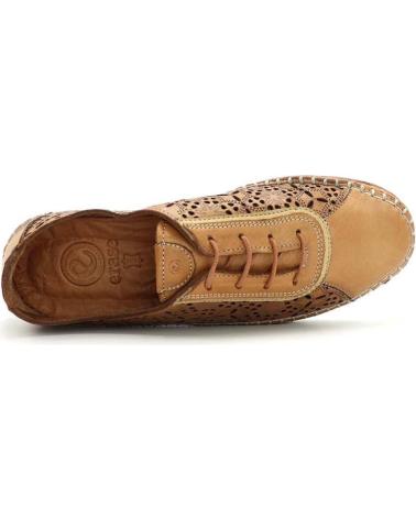 Schuhe für Damen ERASE INGLES CALADO 016102 CUERO