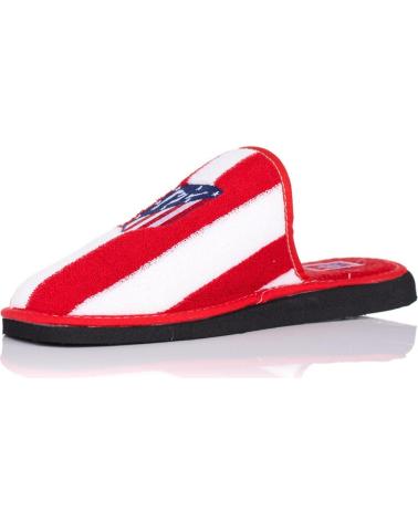 Calzado de casa de Hombre andinas 599-20 BLANCO-ROJO