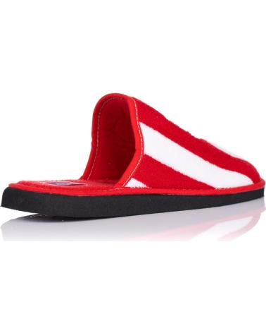 Calzado de casa de Hombre andinas 599-20 BLANCO-ROJO