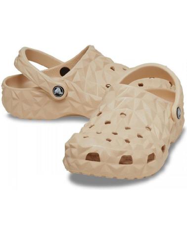 Clogs für Damen CROCS CLASSIC GEOMETRIC CLOG 209563 BEIGE