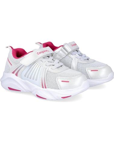 Sportivo per Bambina CONGUITOS LV1 26102 ZAPATILLAS DEPORTIVAS NIÑA CON LUZ BLANCO