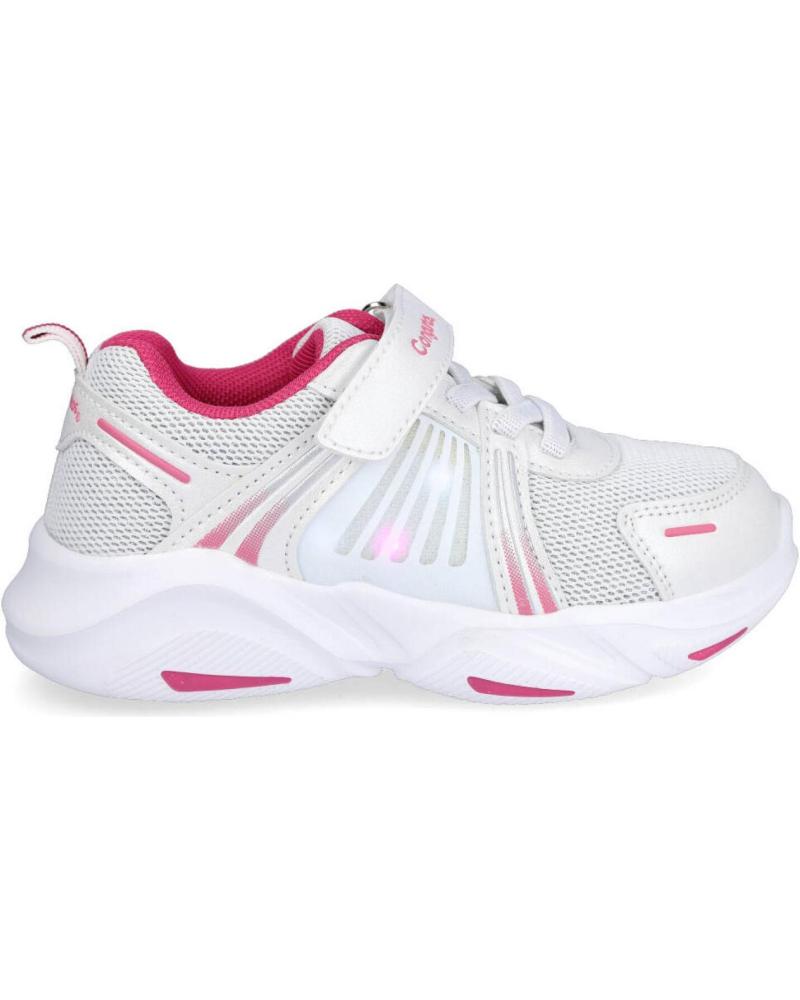 Sportivo per Bambina CONGUITOS LV1 26102 ZAPATILLAS DEPORTIVAS NIÑA CON LUZ BLANCO