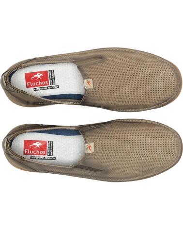 Mocassins de Homem FLUCHOS MOCASIN LEO F1946 MARMOTA