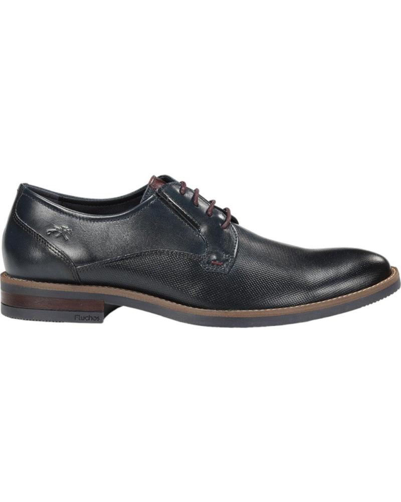 Schuhe für Herren FLUCHOS ZAPATO CABALLERO THEO F1631 OCEANO 502129 AZUL MARRON