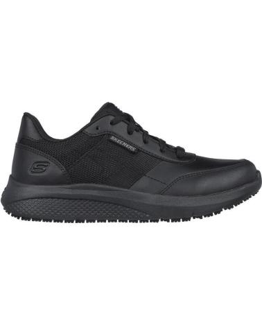 Sportivo per Donna e Bambina SKECHERS 108001EC-BLK WORK RELAXED FIT ELLOREE BLUFFTON BLACK BBK