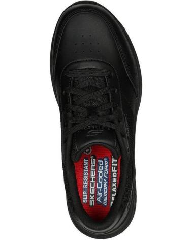 Sportivo per Donna e Bambina SKECHERS 108001EC-BLK WORK RELAXED FIT ELLOREE BLUFFTON BLACK BBK