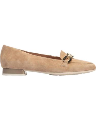 Mocasines de Mujer pitillos MOCASIN ANTE BRANDY