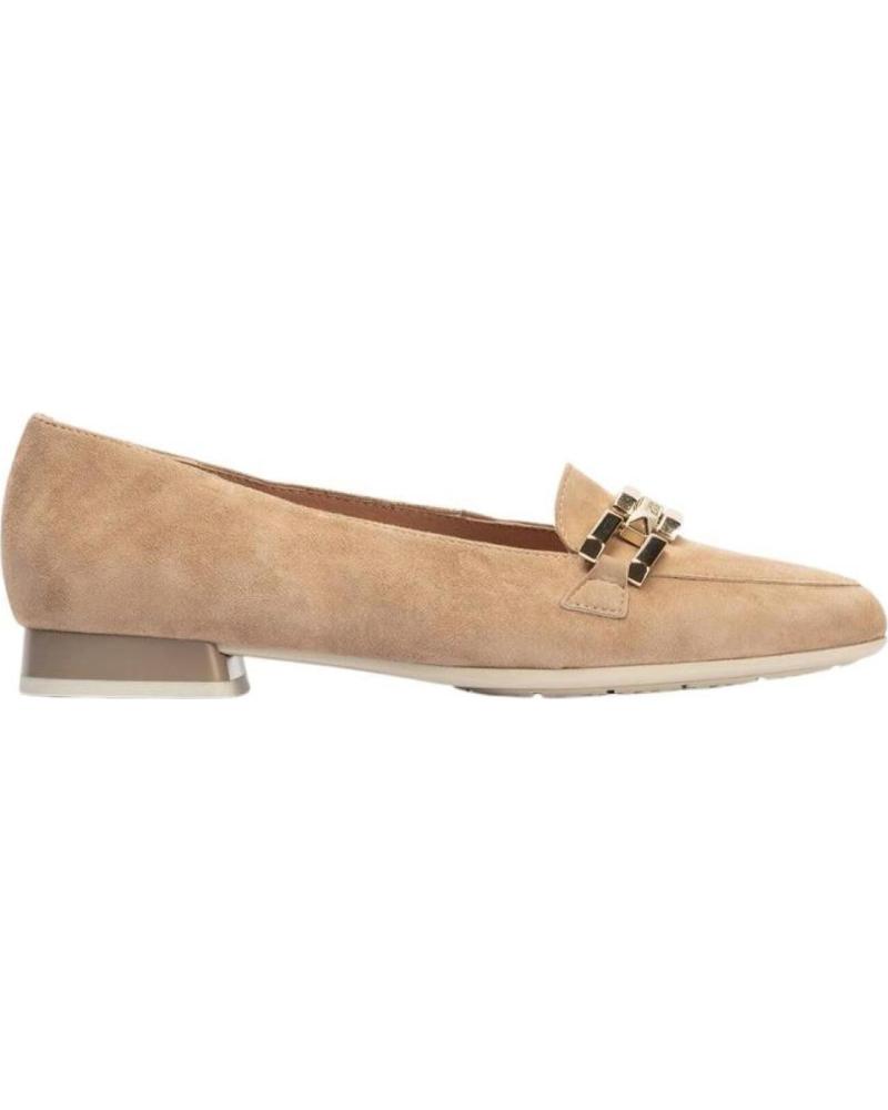 Mocasines de Mujer pitillos MOCASIN ANTE BRANDY