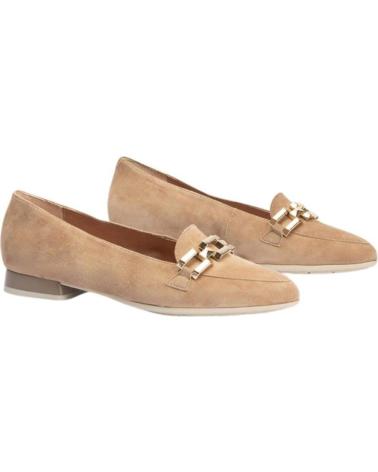 Mocasines de Mujer pitillos MOCASIN ANTE BRANDY