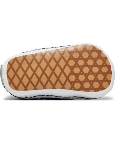 Sportif pour Fille et Garçon VANS OFF THE WALL ZAPATILLAS SIN SUELA VANS SLIP-ON V CRIB AZUL