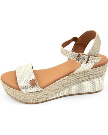 Sandali per Donna POPA CB30401 103 ARAMBOL TRELAM ORO TRECCIA