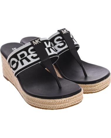 Sandals-De-Mujer-MICHAEL-KORS-SANDALIAS-DE-CUNA-40T2VRMS1D-MUJER-NEGRO-BLANCO