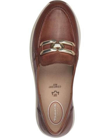 Mocassini-De-Mujer-TAMARIS-84700-PIEL-CUERO-MARRON