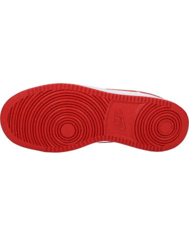 NIKE COURT VISION LOW NEXT NATURE HF1744-101 WHITE-RED SNEAKERS BLANCO-ROJO