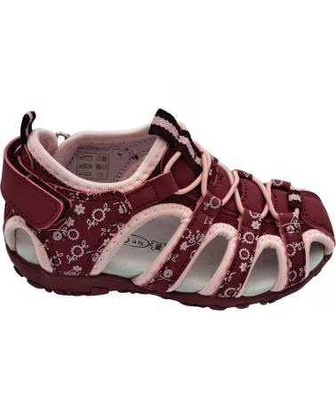 Sandales pour Fille HURAN SANDALIA SPORT NINA CEREZA
