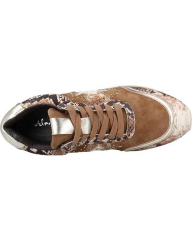 Sapatilhas de Mulher ALMA EN PENA ZAPATILLAS MUJER MODELO I20431 COLOR MARRON CAMEL