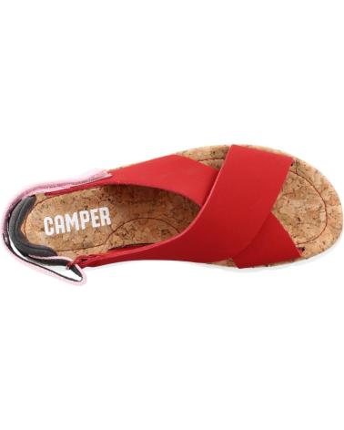 Sandalias de Mujer CAMPER SANDALIAS MUJER MODELO ORUGA COLOR ROJO