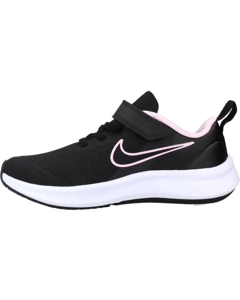 NIKE STAR RUNNER 3 LITTLE KI DA2777 - BASKETS NOIRES 002