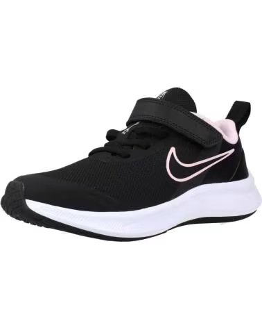 NIKE STAR RUNNER 3 LITTLE KI DA2777 - BASKETS NOIRES 002