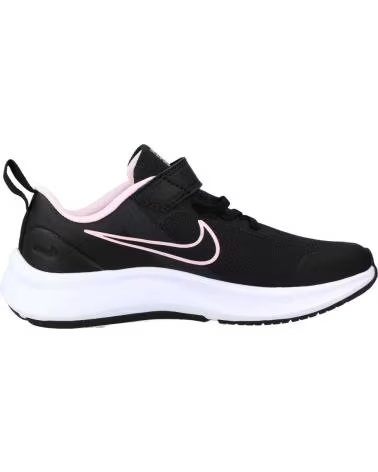 NIKE STAR RUNNER 3 LITTLE KI DA2777 - BASKETS NOIRES 002