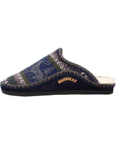 Pantufas de Homem NORDIKAS ZAPATILLAS HOGAR HOMBRE MODELO 2502 COLOR AZUL MARINO