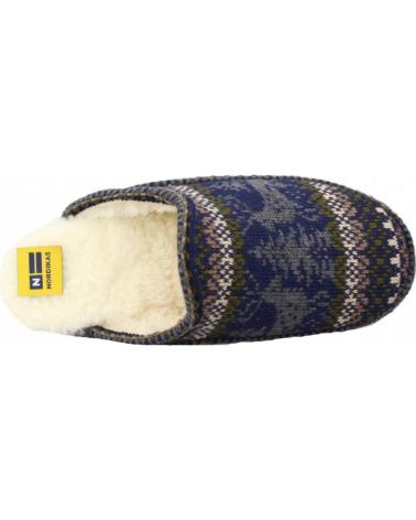 Pantufas de Homem NORDIKAS ZAPATILLAS HOGAR HOMBRE MODELO 2502 COLOR AZUL MARINO