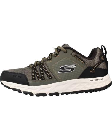 SKECHERS ESCAPE PLAN SCARPA DA TREKKING PER UOMO VERDE VERDE