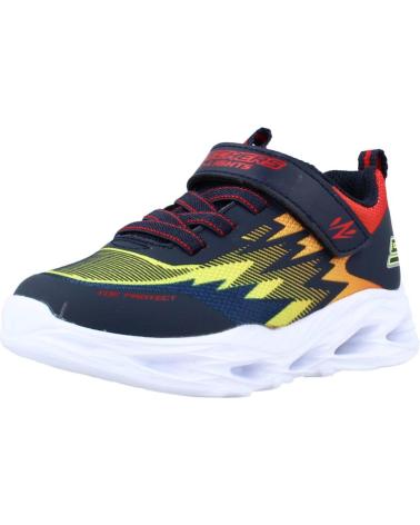 Sneaker-De-Niña-SKECHERS-ZAPATILLAS-NINO-MODELO-FLASH-ZORENT-COLOR-MULTICOLOR-NVMT-LUCES