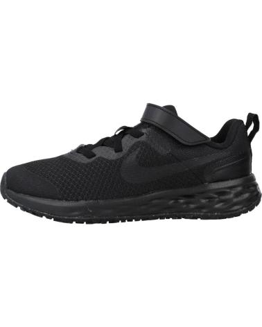 Esportes  de Menina NIKE ZAPATILLAS NINO MODELO REVOLUTION 6 LITTLE KID COLOR NEGRO 0 001