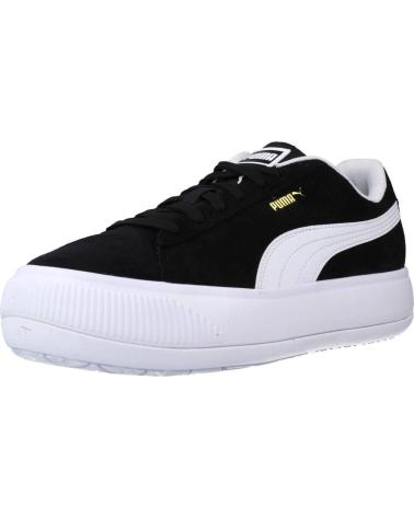 Sportif pour Femme et Fille PUMA ZAPATILLAS SUEDE MAYU BLACK--WHITE MUJER NEGRO