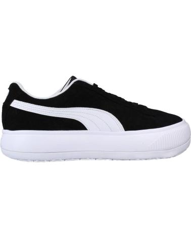 Sportif pour Femme et Fille PUMA ZAPATILLAS SUEDE MAYU BLACK--WHITE MUJER NEGRO