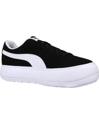 Sportif pour Femme et Fille PUMA ZAPATILLAS SUEDE MAYU BLACK--WHITE MUJER NEGRO