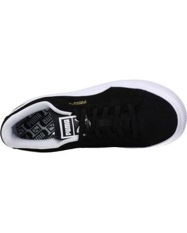 Sportif pour Femme et Fille PUMA ZAPATILLAS SUEDE MAYU BLACK--WHITE MUJER NEGRO