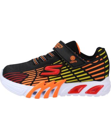 Sportivo per Bambino SKECHERS ZAPATILLAS NINO MODELO FLEX-GLOW ELITE COLOR NEGRO BKMT