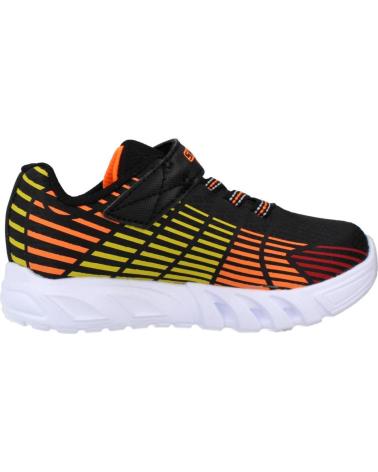 Sportivo per Bambino SKECHERS ZAPATILLAS NINO MODELO FLEX-GLOW ELITE COLOR NEGRO BKMT