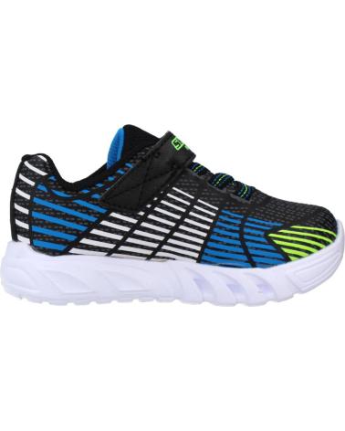 Sportivo per Bambino SKECHERS ZAPATILLAS NINO MODELO FLEX-GLOW ELITE COLOR NEGRO BBLM