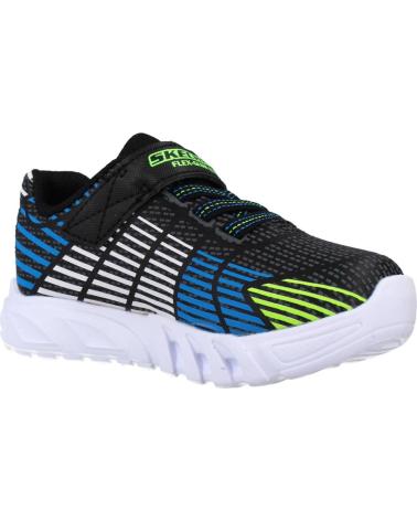 Sportivo per Bambino SKECHERS ZAPATILLAS NINO MODELO FLEX-GLOW ELITE COLOR NEGRO BBLM