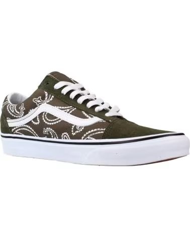 Esportes de Mulher e Menino VANS OFF THE WALL TÊNIS OLD SKOOL UNISSEX - VERDE GRPLFTRWHT