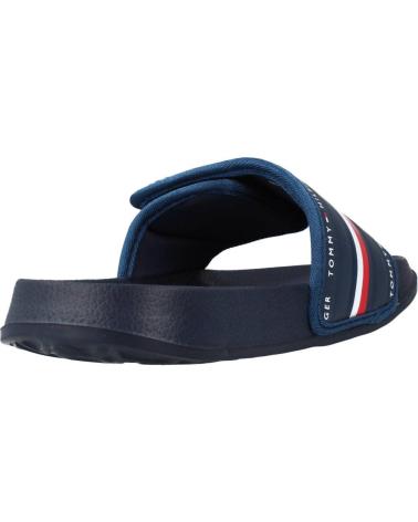 TOMMY HILFIGER CIABATTA MAXI VE POOL SLIDES NAVY BLUE AZUL