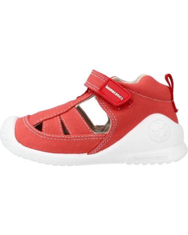 Sandali per Bambino biomecanics SANDALIAS NINO MODELO 222186B COLOR ROJO ROJO ROJO