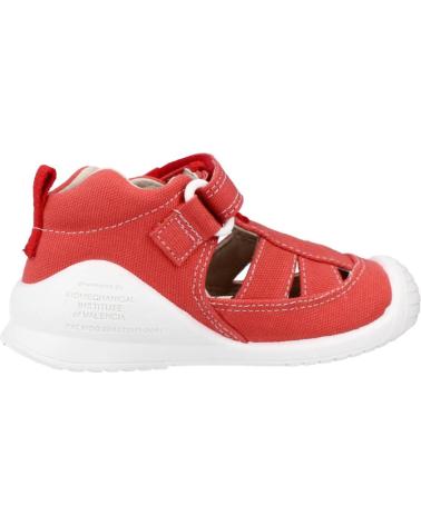 Sandali per Bambino biomecanics SANDALIAS NINO MODELO 222186B COLOR ROJO ROJO ROJO