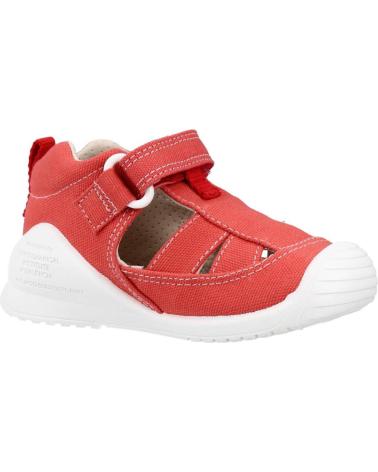 Sandali per Bambino biomecanics SANDALIAS NINO MODELO 222186B COLOR ROJO ROJO ROJO
