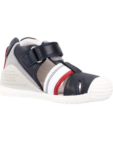 Sandali per Bambino biomecanics SANDALIAS NINO MODELO URBAN COLOR AZUL AZULMAR AZULMAR