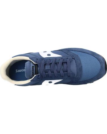 Deportivas-De-Mujer-SAUCONY-ZAPATILLAS-HOMBRE-MODELO-JAZZ-81-COLOR-AZUL-BLUEWHITE