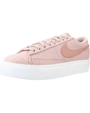 NIKE ZAPATILLAS BLAZER LOW PLATFORM PINK OXFORD 600